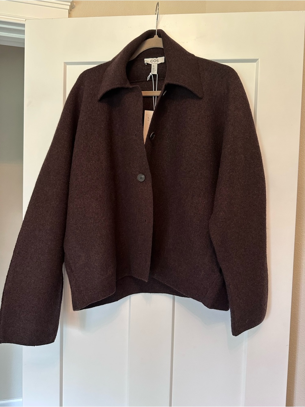NWT COAlS deep brown jacket